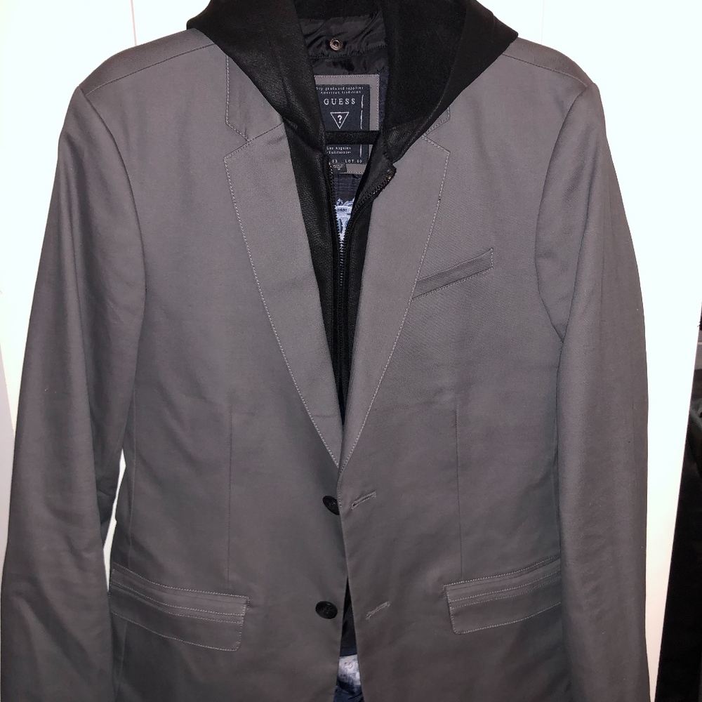 Grey Guess Pea coat
